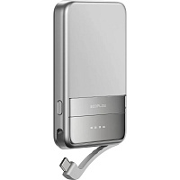 Внешний аккумулятор EcoFlow RAPID Magnetic 5000mAh 30W Silver (EF-RAPID5000-EU) Внешний аккумулятор EcoFlow RAPID Magnetic 5000mAh 30W Silver (EF-RAPID5000-EU)