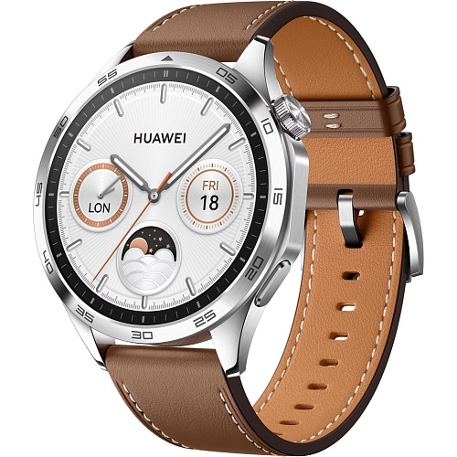 Смарт-годинник Huawei Watch GT 4 46mm Brown (55020BGW) - придбати в Дніпрі, Україні: ціна, характеристики | інтернет-магазин TOUCH