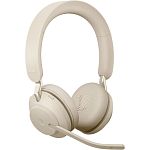Комп'ютерна гарнітура Jabra Evolve 2 65 MS Stereo Beige (26599-999-998)