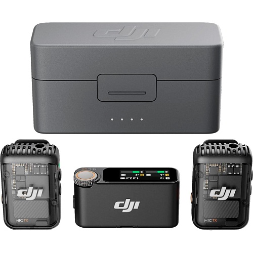 Мікрофонна радіосистема DJI Mic 2 2TX+1RX (CP.RN.00000325.01) - придбати в Дніпрі, Україні: ціна, характеристики | інтернет-магазин TOUCH