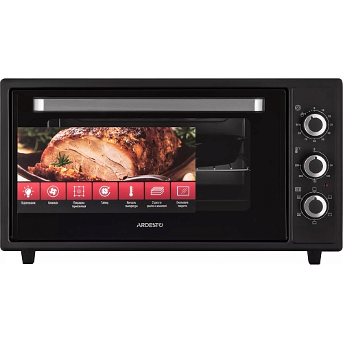 Настільна електрична духовка Ardesto MEO-F48CB - придбати в Дніпрі, Україні: ціна, характеристики | інтернет-магазин TOUCH