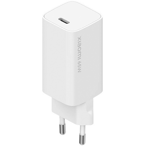 Мережевий зарядний пристрій Xiaomi Mi 65W Fast Charger with GaN Tech Type-C White (BHR4499GL, AD65GEU) - придбати в Дніпрі, Україні: ціна, характеристики | інтернет-магазин TOUCH
