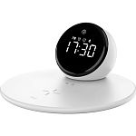 Беспроводное зарядное устройство WiWU Wi-W017 Night Light Clock Bluetooth Speaker White