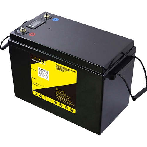 Аккумулятор LiitoKala LiFePO4 LCD 12V (12V/300Ah/3600Wh) (BMS 200A/50A)