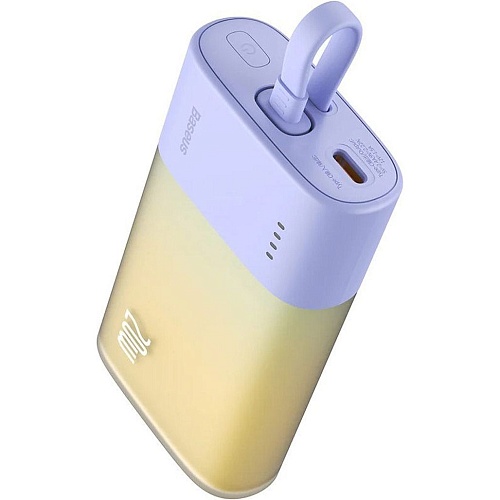 Внешний аккумулятор Baseus Popsicle Lightning 5200mAh 20W Purple (P10055600512-00)