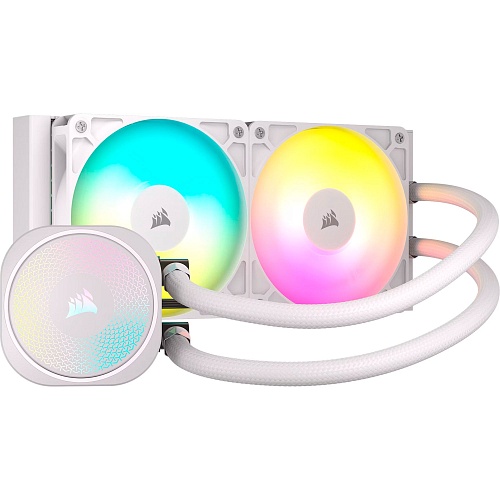 Система водяного охолодження Corsair Nautilus 240 RS ARGB White (CW-9060094-WW) UA - придбати в Дніпрі, Україні: ціна, характеристики | інтернет-магазин TOUCH