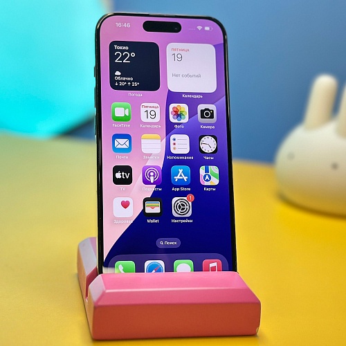 Смартфон Apple iPhone 15 Pro 128GB Blue Titanium (0192) Б/У