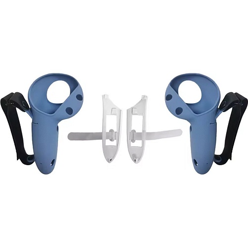 Чехлы для контроллеров VR VRKOOBI for Meta Quest 3/3S Light Blue