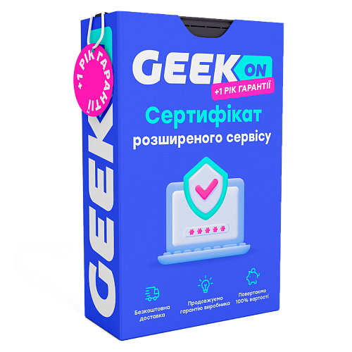 Geekon 1 рік гарантії (25001-40000 грн) - придбати в Дніпрі, Україні: ціна, характеристики | інтернет-магазин TOUCH