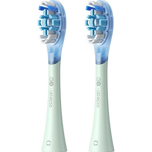 Насадка для зубної щітки Oclean UC01 G02 Ultra Clean Brush Hea 2шт Green (6970810553512) - придбати в Дніпрі, Україні: ціна, характеристики | інтернет-магазин TOUCH