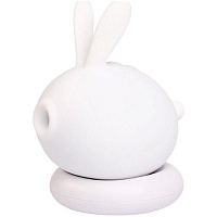 Вакуумный стимулятор KissToy Too Simple White (SO8716)