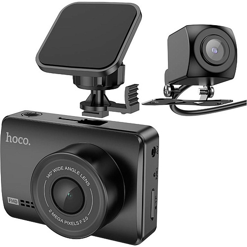 Автомобильный видеорегистратор Hoco DV3 Black