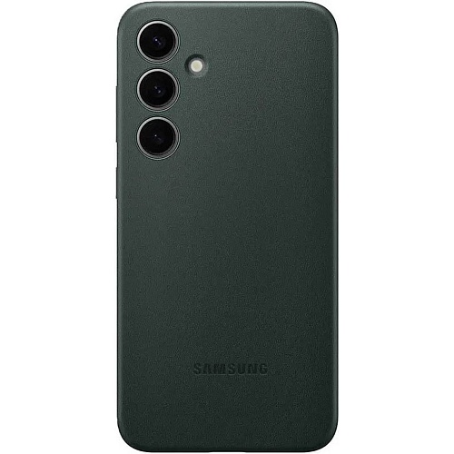Чехол Epik Leather Case для Samsung Galaxy S24 Plus Pine Green AAA