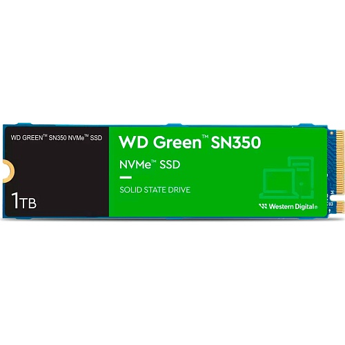 SSD накопичувач WD Green SN350 1TB (WDS100T3G0C) - придбати в Дніпрі, Україні: ціна, характеристики | інтернет-магазин TOUCH