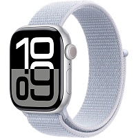 Смарт-годинник Apple Watch Series 10 GPS 42mm Silver Aluminum Case with Blue Cloud Sport Loop (MWWD3) - придбати в Дніпрі, Україні: ціна, характеристики | інтернет-магазин TOUCH Смарт-годинник Apple Watch Series 10 GPS 42mm Silver Aluminum Case with Blue Cloud Sport Loop (MWWD3) - придбати в Дніпрі, Україні: ціна, характеристики | інтернет-магазин TOUCH