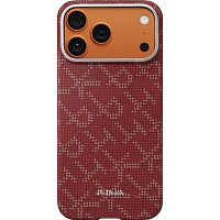 Чохол Pitaka Ultra-Slim Monogram для Apple iPhone 17 Pro Max Gold/Red (KI1702PTKP) - придбати в Дніпрі, Україні: ціна, характеристики | інтернет-магазин TOUCH