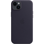Чехол Leather Case with MagSafe для Apple iPhone 14 Ink AAA