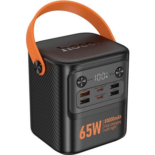 Зовнішній акумулятор Hoco J152 Pro Balance 80000mAh 65W Black (652100) - придбати в Дніпрі, Україні: ціна, характеристики | інтернет-магазин TOUCH