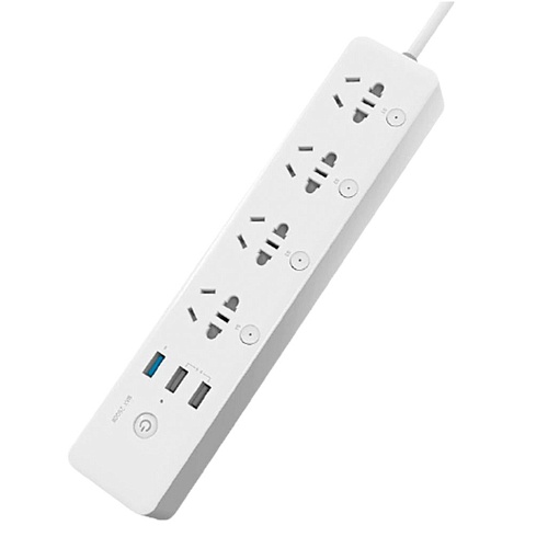 Сетевой фильтр Xiaomi Gosund Smart Power Strip CP5 4 розетки + 3 USB (White)
