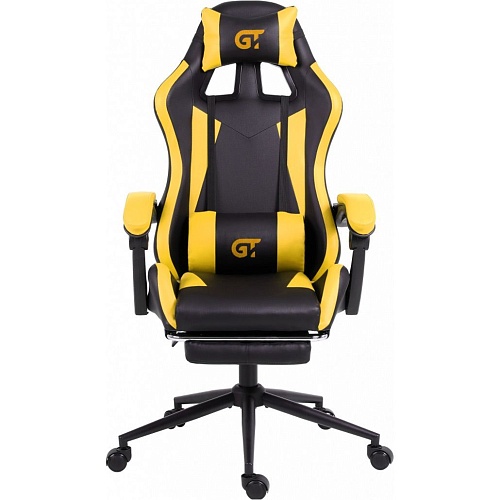 Геймерское кресло GT Racer X-2323 Black/Yellow