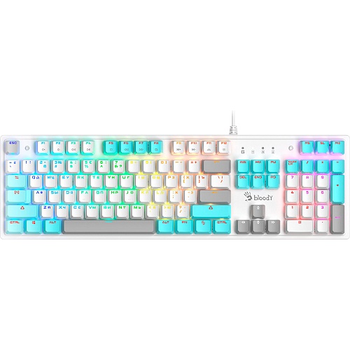 Клавиатура Bloody S510R Icy White