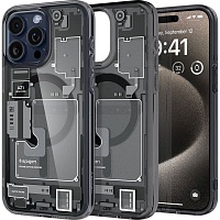 Чохол Spigen Ultra Hybrid MagSafe Zero One Case для Apple iPhone 15 Pro Max Black (ACS06582) - придбати в Дніпрі, Україні: ціна, характеристики | інтернет-магазин TOUCH