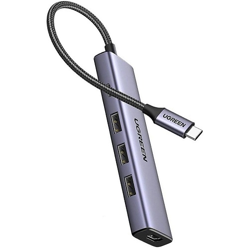 USB-хаб Ugreen CM511 5in1 (15597) USB-хаб Ugreen CM511 5in1 (15597)