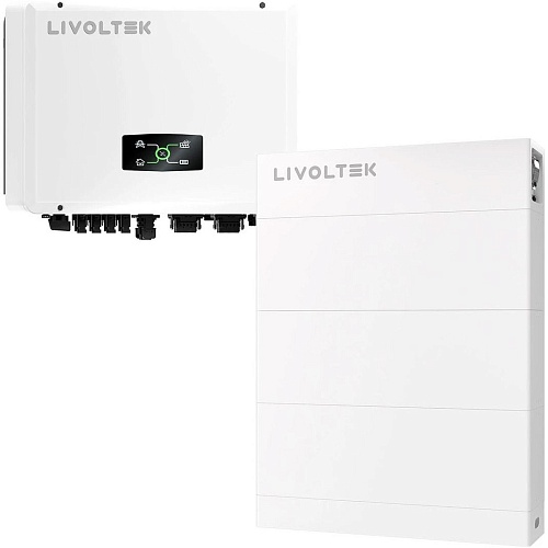 Гібридний сонячний інвертор Livoltek HP3-20KD1 + АКБ Livoltek BHF-S25.6 25600Wh (HP3-20KD1+BHF-S25.6) - придбати в Дніпрі, Україні: ціна, характеристики | інтернет-магазин TOUCH