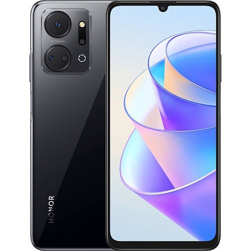 Смартфон Honor X7a 4/128GB Midnight Black UA-UCRF