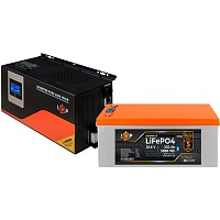 Источник бесперебойного питания (ИБП) LogicPower UPS W3000 + АКБ LiFePO4 5888Wh (37464)