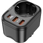 Мережевий зарядний пристрій Hoco NS3 Multifunctional Socket PD20W QC3.0 (766168)
