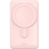 Внешний аккумулятор Baseus Magnetic Bracket 20W 10000mAh Pink (PPCX000004) Внешний аккумулятор Baseus Magnetic Bracket 20W 10000mAh Pink (PPCX000004)