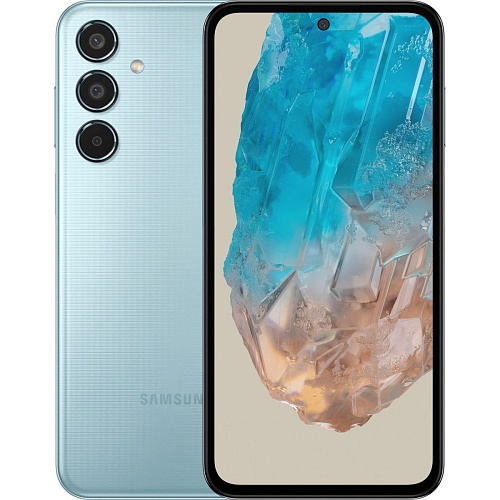 Смартфон Samsung Galaxy M35 5G 6/128GB Light Blue (SM-M356BLBBEUC) UA-UCRF - придбати в Дніпрі, Україні: ціна, характеристики | інтернет-магазин TOUCH