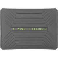 Чехол для ноутбука WiWU Defender Sleeve Pro для Apple MacBook Air 15.3"/15.4" (2023-2025) Gray Чехол для ноутбука WiWU Defender Sleeve Pro для Apple MacBook Air 15.3"/15.4" (2023-2025) Gray