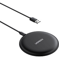 Бездротовий зарядний пристрій Ugreen CD186 Wireless Charging Pad Black (UGR-15112) - придбати в Дніпрі, Україні: ціна, характеристики | інтернет-магазин TOUCH