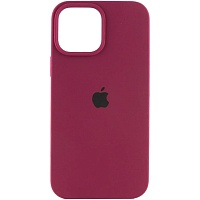 Чехол Silicone Case для Apple iPhone 15 Plus Maroon AA