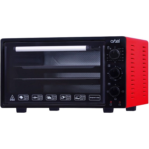 Настольная электрическая духовка Artel MD 3216 L Black/Red