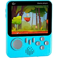 Ретро игровая приставка SUP G7 Game Box Portable 666 in 1 AV Blue
