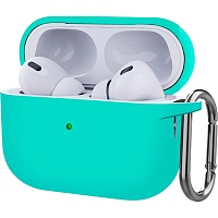 Чехол ArmorStandart Hang Silicone Case для Apple AirPods Pro 2 Mint Green (ARM68589) Чехол ArmorStandart Hang Silicone Case для Apple AirPods Pro 2 Mint Green (ARM68589)