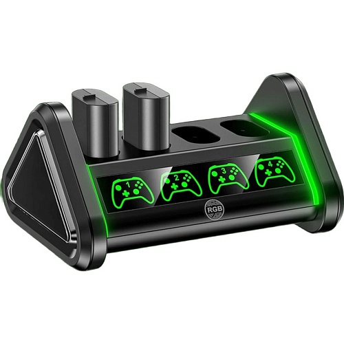 Зарядний пристрій OIVO NG-BX132X Charging Dock + 4 АКБ 3840mWh для Xbox Сontrollers One/Series - придбати в Дніпрі, Україні: ціна, характеристики | інтернет-магазин TOUCH