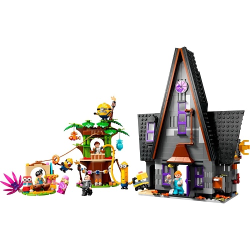 Конструктор LEGO Despicable Me 4 Семейное имение Гру и миньонов (75583)