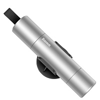 Автомобільний молоток Baseus Sharp Tool Safety Hammer (CRSFH-0S) Silver - придбати в Дніпрі, Україні: ціна, характеристики | інтернет-магазин TOUCH Автомобільний молоток Baseus Sharp Tool Safety Hammer (CRSFH-0S) Silver - придбати в Дніпрі, Україні: ціна, характеристики | інтернет-магазин TOUCH