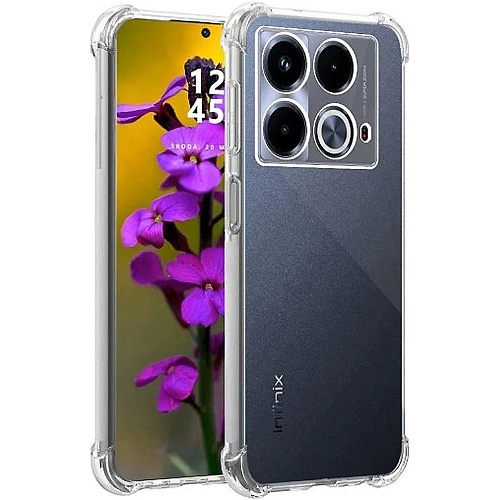 Чехол GETMAN Ease logo Full Camera для Infinix Note 40 4G Transparent