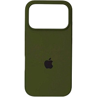 Чехол Silicone Case для Apple iPhone 17 Pro Max Army Green AA