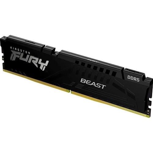Модуль памяти DDR5 Kingston FURY Beast 32GB 6000MHz Black (KF560C36BBE-32) Модуль памяти DDR5 Kingston FURY Beast 32GB 6000MHz Black (KF560C36BBE-32)