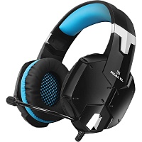Ігрові навушники REAL-EL GDX-7500 Black/Blue (EL124100015) - придбати в Дніпрі, Україні: ціна, характеристики | інтернет-магазин TOUCH