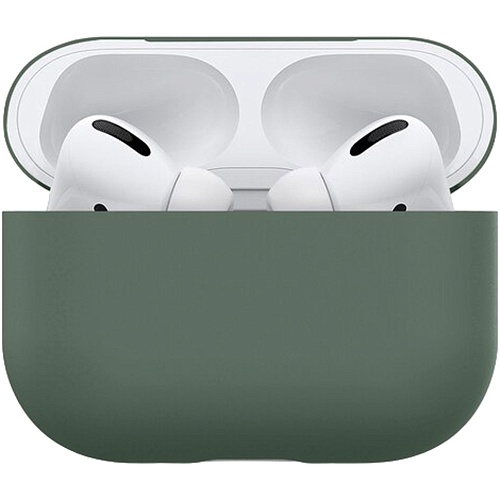 Чехол Ultrathin Silicone Case для Apple AirPods 3 Dark Night Green