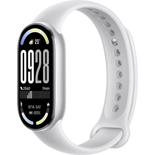 Фитнес-браслет Xiaomi Smart Band 10 Silver (BHR07PSGL) 
