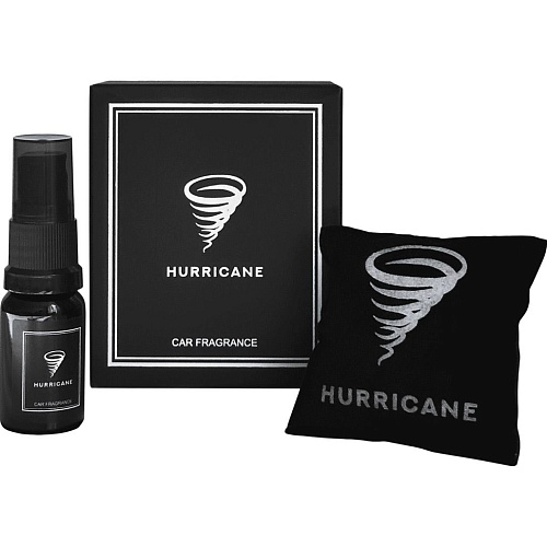 Автомобильное аромасаше Hurricane Black Standart