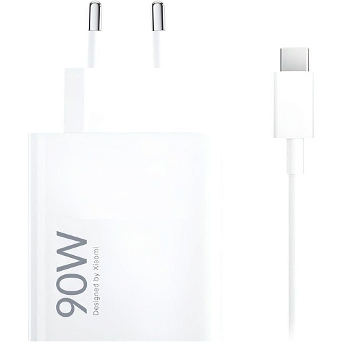 Мережевий зарядний пристрій Xiaomi HyperCharge 90W + Сable USB-A - USB-C White (BHR07ZBEU) - придбати в Дніпрі, Україні: ціна, характеристики | інтернет-магазин TOUCH